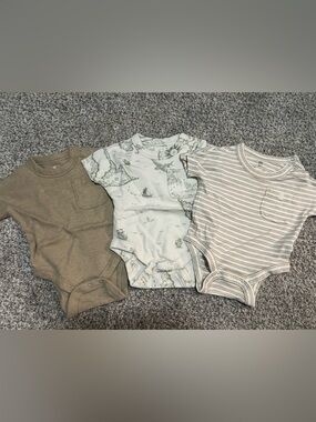 Banana republic baby - Neutral Baby Bodysuit Set - 3 Pack